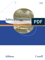 Safety Management Systems For Small Aviation Operations