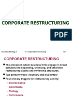 9 Corporate Restructuring