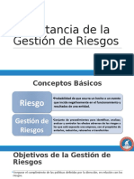 Importancia de La Gestión de Riesgos (Clase 4)