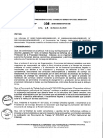 Documento de Trabajo Institucional N° 003-2020