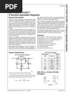 LM117/LM317A/LM317 3-Terminal Adjustable Regulator