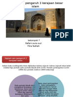 Sejarah Dan Pengaruh 3 Kerajaan Besar Islam
