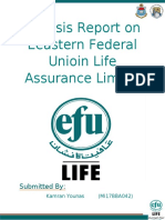 Anylisis Report On Eeastern Federal Unioin Life Assurance Limitid