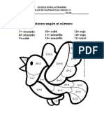 Taller Grado Primero de Matematicas