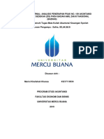 Marini Khalishah Khansa - 43217110334 - Makalah Review Jurnal Analisis Penerapan Akuntansi Zakat, Infak, Dan Sedekah Pada Baznas PDF