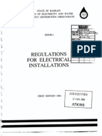 Bahrain Regulation For Electrical Installation