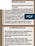 O Apóstolo Paulo e As Suas Cartas