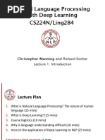 Natural Language Processing With Deep Learning 1 PDF