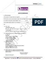 Chapter - 2 - Units - Dimensions PDF