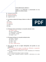 GEOGRAFÍA Y CIVICA: Preguntas sobre ANP, regiones naturales, puertos y capas atmosféricas