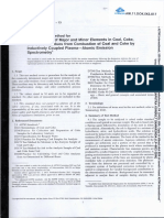 ASTM 6349-13 Ash Analysis ICP