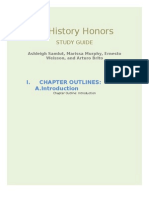 Art History Honors Study Guide