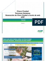 Afip - Agip - Clave Ciudad