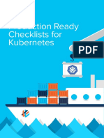 Production Ready Checklists For Kubernetes v3