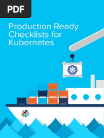 Production Ready Checklists For Kubernetes v3