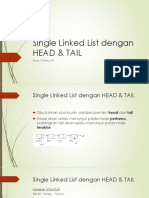 M4b-Linklist dengan Head dan Tail