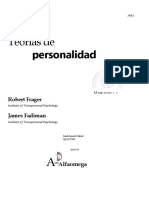 Teorias de La Personalidad - 6° Edición - Frager y Fadiman PDF