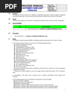 CIS-SP-18-CUSTOMER COMPLAINTS HANDLING