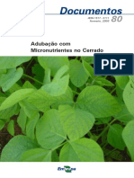 Adubação com Micronutrientes no Cerrado