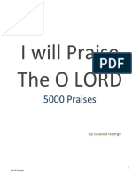 I Will Praise Thee O Lord 5000 Praises To God
