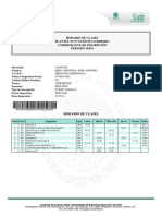 Horario Clases 21967633e PDF