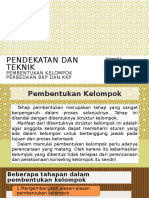 Pendekatan Dan Teknik Konseling