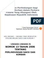 Perlindungan Saksi N Korban