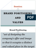 Brand Positioning and CBBE