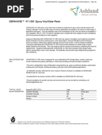 Ashland - Data Sheet For DERAKANE 411-350