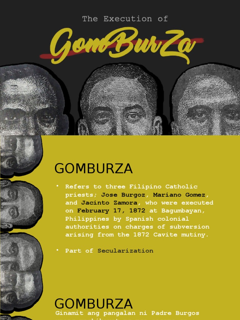 The Execution of Gomburza PDF Philippines Armed Conflict