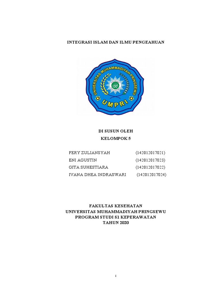 Integrasi Islam dan Ilmu Pengetahuan | PDF | Agama & Spiritualitas