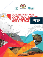 Guidelines Construction On Peat and Organic Soils in Malaysia PDF