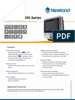 NQuire300 Series Customer Information Terminal Features and Specifications
