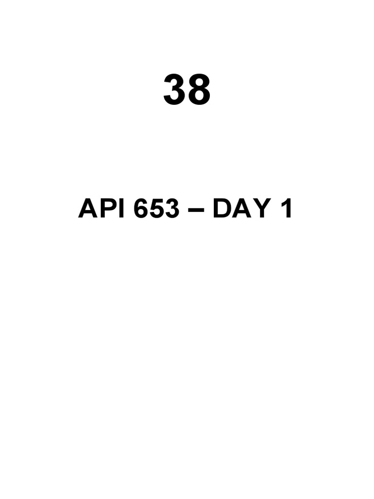 API 653 Standards Overview and Guidelines | PDF | Welding | Construction