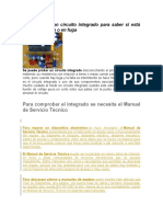 Probar Un Circuito Integrado para Saber Si Esta Abierto en Corto o en Fuga