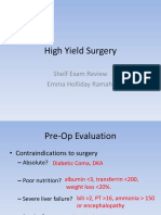 High Yield Surgery 