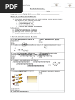 GUÍA EVALUADA MATEMÁTICAS 2 Basico Sumas y Restas Con Reservas | PDF