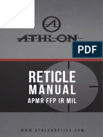 ATHLON APMR FFP IR MIL Reticle Manual