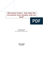 Microwave Ovens: How Does The Microwave Oven Actually Cook Our Food?