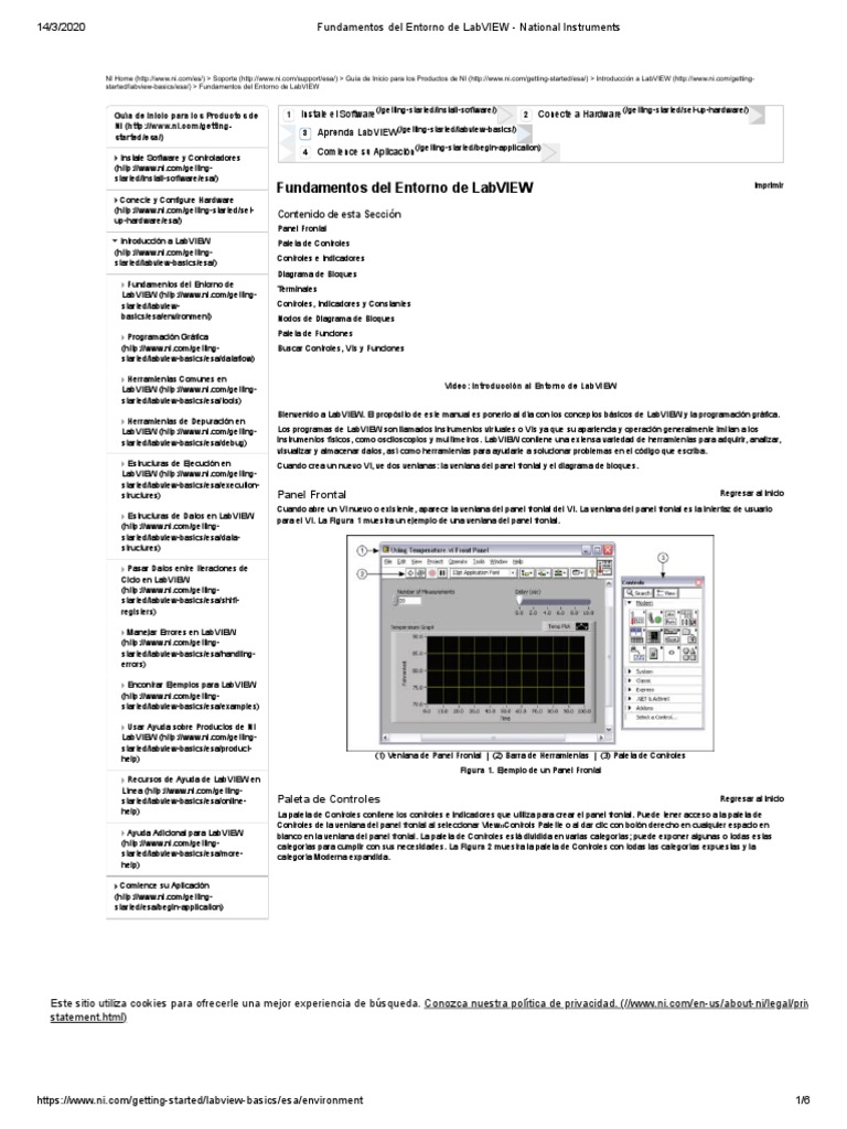 Fundamentos Labview | PDF | Ventana (informática) | Gestión de ...