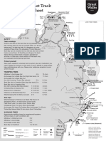 Abel Tasman Coast Track Trip Sheet PDF