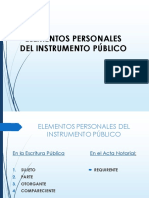 El Instrumento Publico