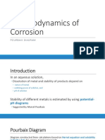 MatE 171 Lec 8 - Thermodynamics of Corrosion (Pourbaix Diagram) PDF