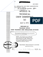 Apollo 16 Technical Crew Debriefing