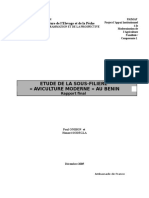Benin Rapport Etude Aviculture Moderne 2005 Courte