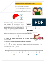 Números racionais na reta numérica