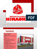 Historia y evolución de Importaciones Hiraoka S.A.C