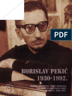 Katalog Izlozbe Borislav Pekic 1930 - 1992