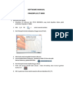 SOFTWARE MANUAL ZT 8000 Indonesia PDF