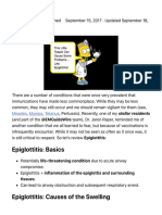 Morsels Epiglottitis